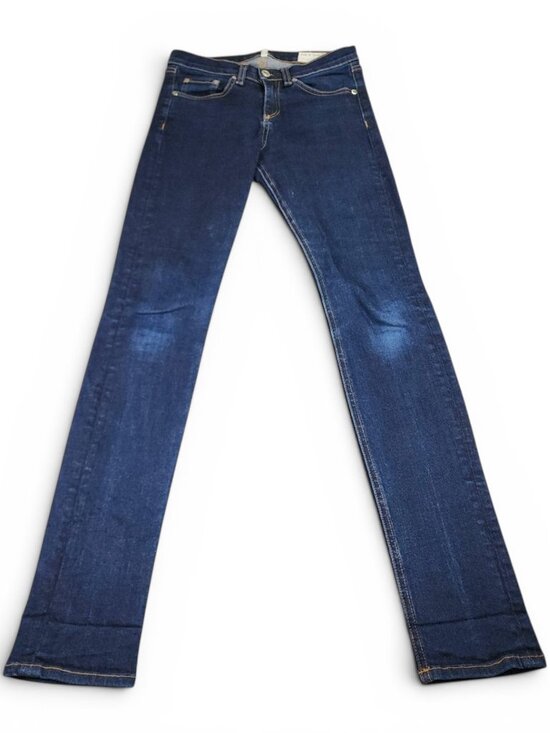 rag & bone Denim - rag & bone High Rise Skinny Dark Wash Fitted Stretch Denim Jeans Size 26x29.5